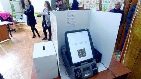 Машинно гласуване във всички секции с над 300 избиратели