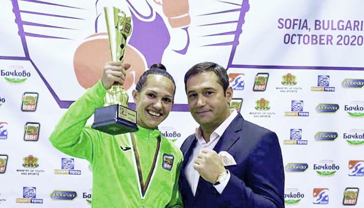 Станимира Петрова взе купа Балкан - Станимира Петрова срази унгарка на старта на европейското по бокс