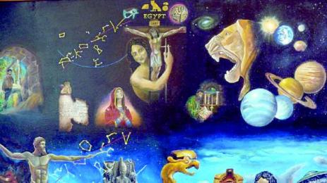 Търновец нарисува историята на човечеството