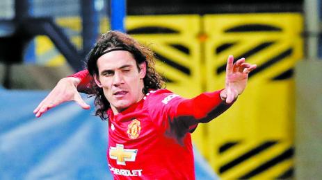 Юнайтед предлага нов договор на Кавани