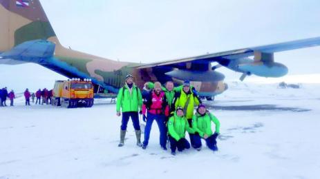 5 5 по Рихтер люшна полярниците ни