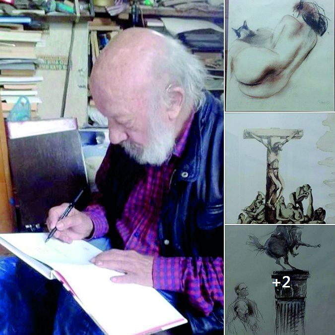 Чапа с гола изложба