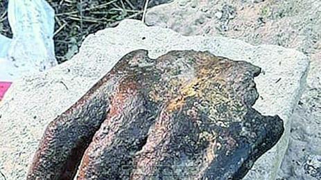 Изровиха златна ръка на император