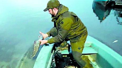 Риба от бракониери дарена на зоопарк