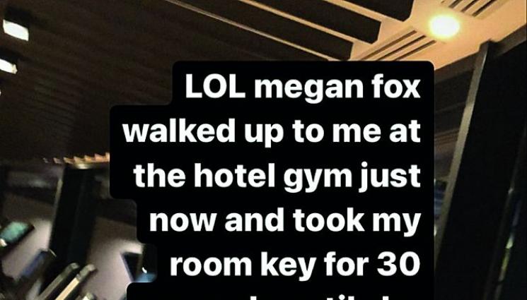 Меган Фокс си забрави ключа за хотела - Меган Фокс си
забрави ключа
за хотела