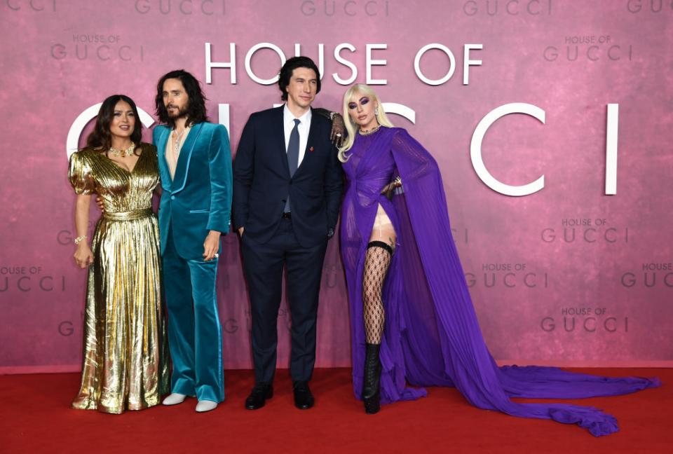  Лейди Гага Домът на Гучи премиера 