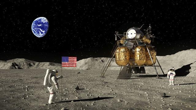 Американски астронавти ще се върнат на Луната най-рано през 2025 г.