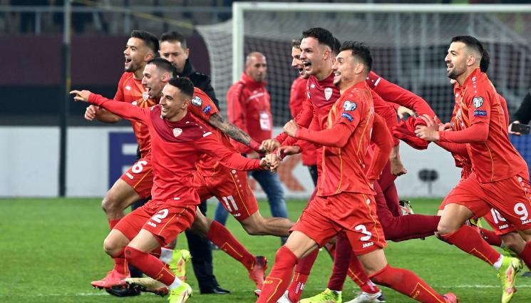 Северна Македония бараж - Северна Македония на бараж за първи мондиал