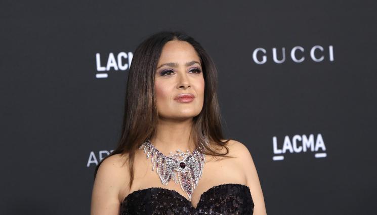 Салма Хайек БГНЕС - Салма Хайек със звезда на Алеята на славата