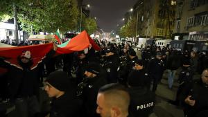 протест пред турското посолство