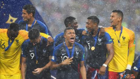 Жиру и Мбапе