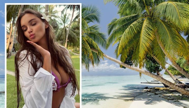 Каролина Севастянова - Руска грация пленява мъжките сърца от Малдивите