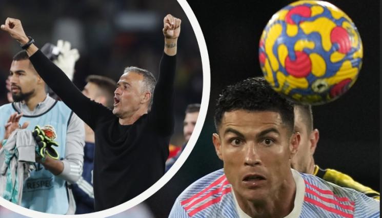 Роналдо Луис Енрике - Кристиано Роналдо предлага настоятелно запален велосипедист да поеме Ман Юнайтед