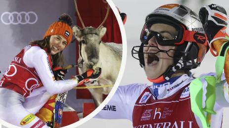 Петра Влъхова ски слалом Леви