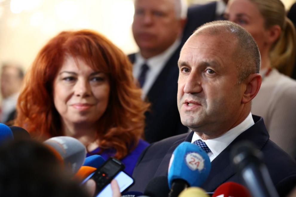  Румен Радев след изборите 