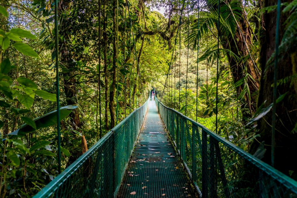 На първо място в класацията на екологичните туристически дестинации е Коста Рика с националния парк и защитената си 