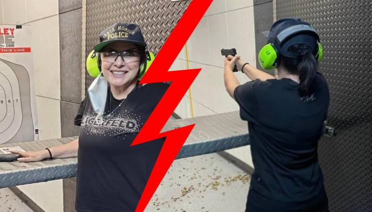 Кичка Бодурова - Кичка Бодурова изкара курс за оръжие, запаса пищов