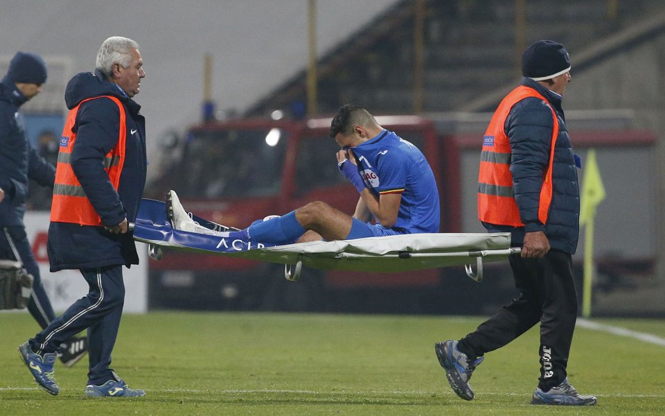 В Левски все още са на тръни заради контузията на