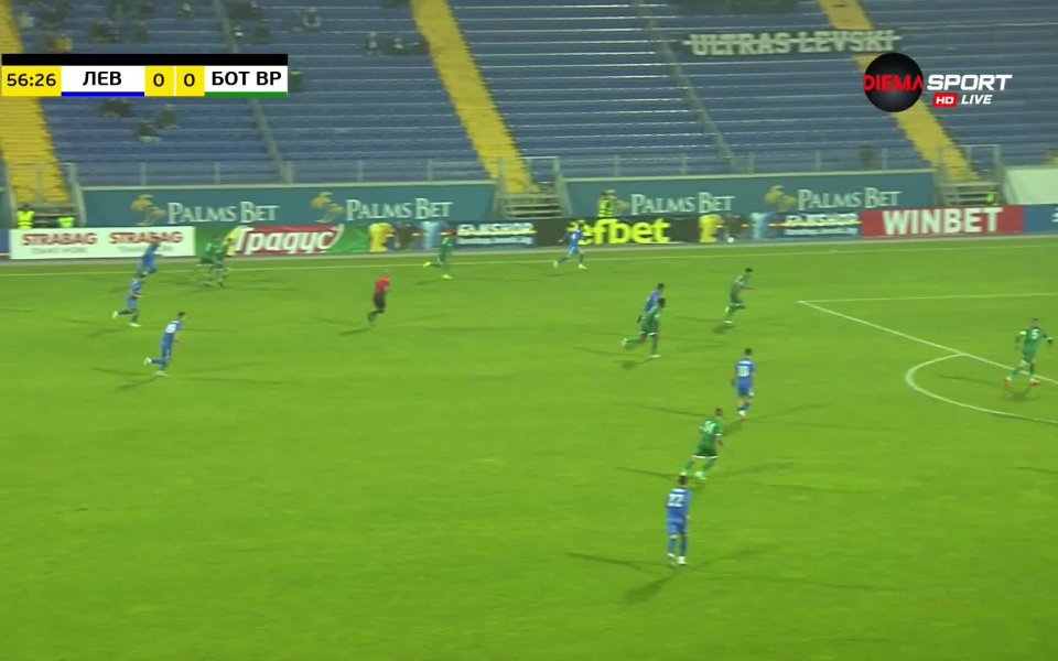 Левски - Ботев Враца 0:0 /репортаж/