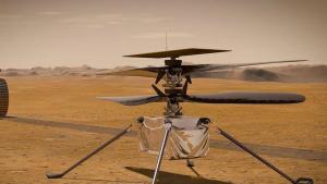 Намиращият се на Марс мини хеликоптер Инджинюъти извърши 25 ия си най амбициозен