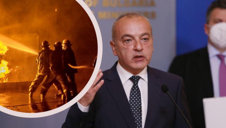 Гълъб Донев - След огнения ад: Държавата подпомага възрастните хора от изгорелия дом в село Рояк