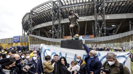 Диего Марадона Аржентина Неапол