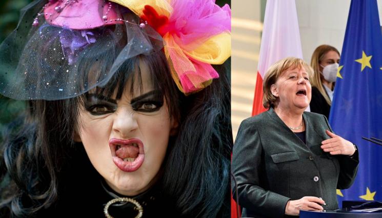 Меркел Нина Хаген - Майката на немския пънк ще прати Меркел в пенсия