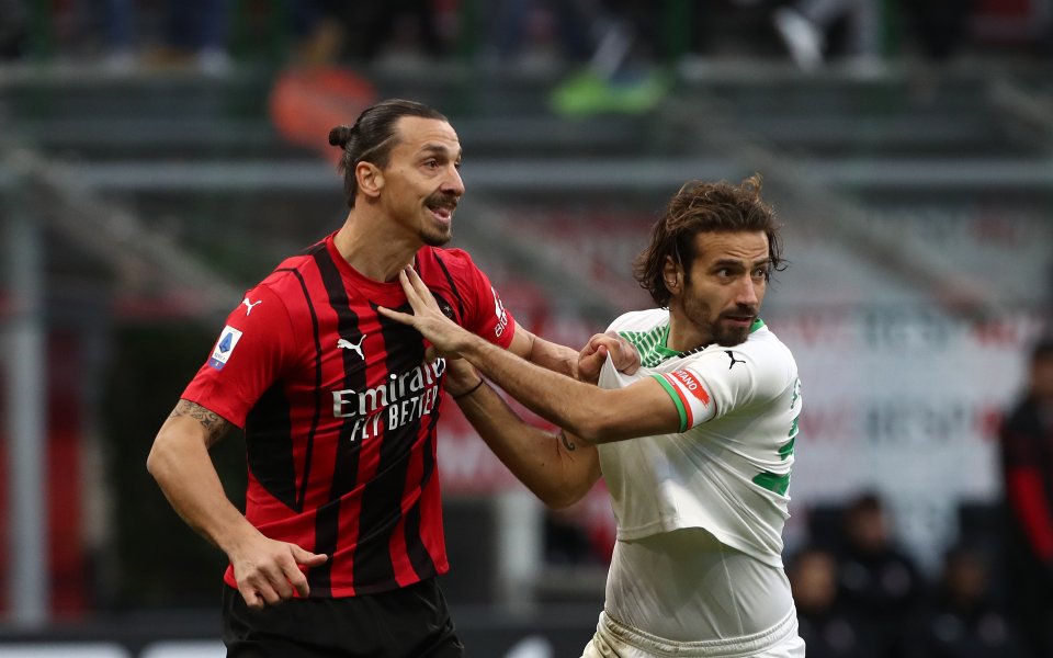 Милан записа втора поредна загуба в Серия А. „Росонерите” отстъпиха