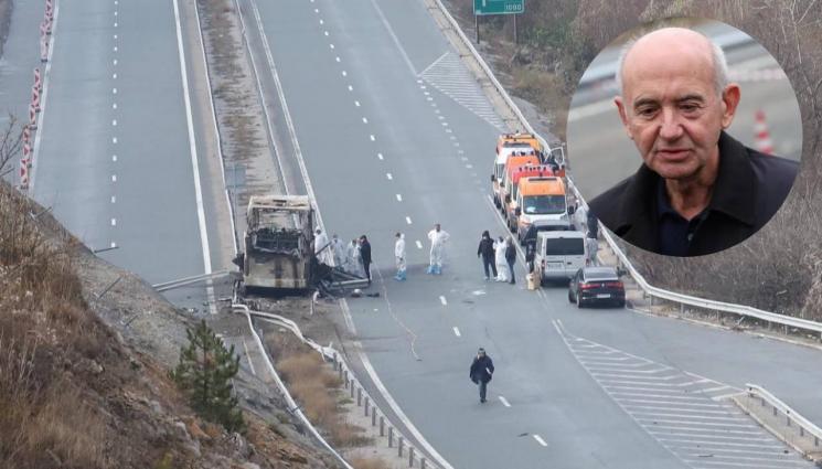 автобус - КОШМАРЪТ НА СТРУМА: Главният прокурор на Северна Македония коментира версиите за трагедията с изгорелия автобус