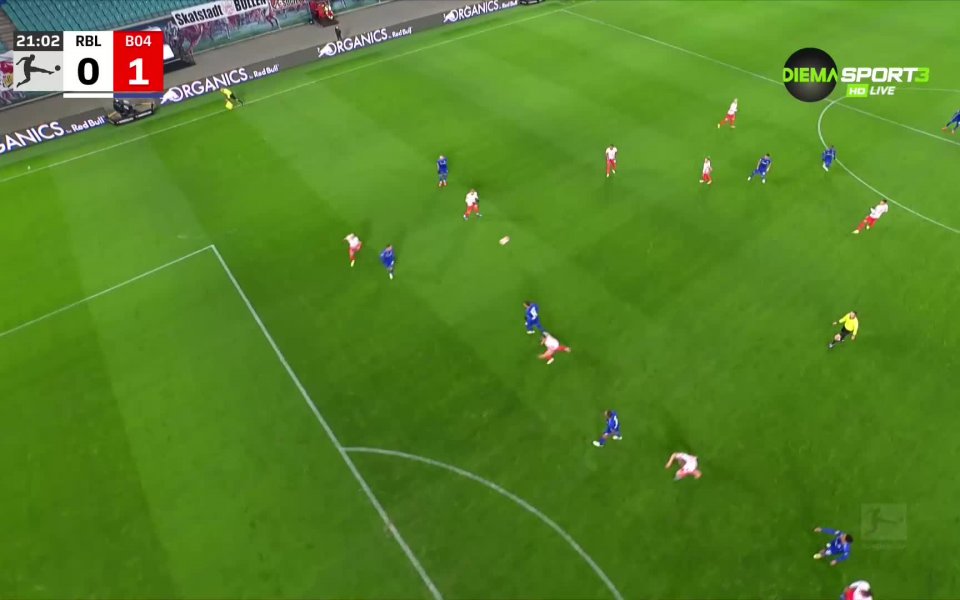 Флориан Виртц даде аванс на Байер Леверкузен срещу Лайпциг в