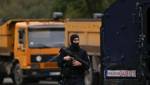 Косовски полицейски сили бяха разположени в четвъртък вечер в населената