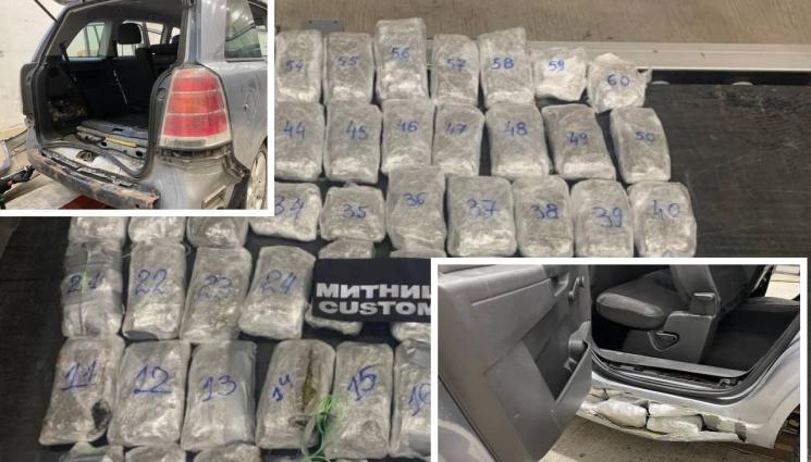 наркотици - Косовар скъта 17 кг. марихуана в праговете на Опел Зафира, искат му постоянен арест