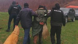 Сърница арест мъж полиция акция