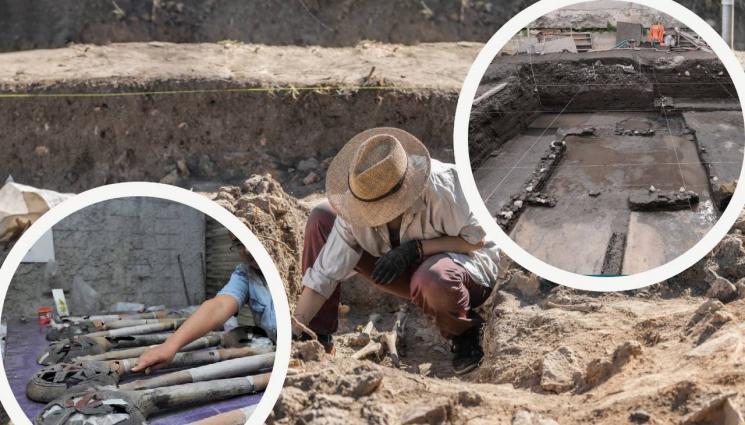 археолози - Археолози откриха ацтекски олтар в Мексико