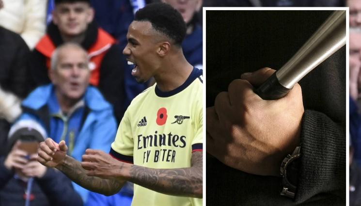 Габриел бухалка - Бразилска бабанка от Арсенал прасна в лицето и изгони обирджия с бухалка