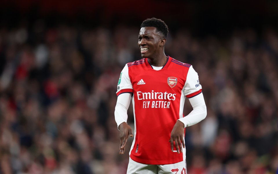 Нападателят на Арсенал Еди Нкетия е отказал последното предложение от