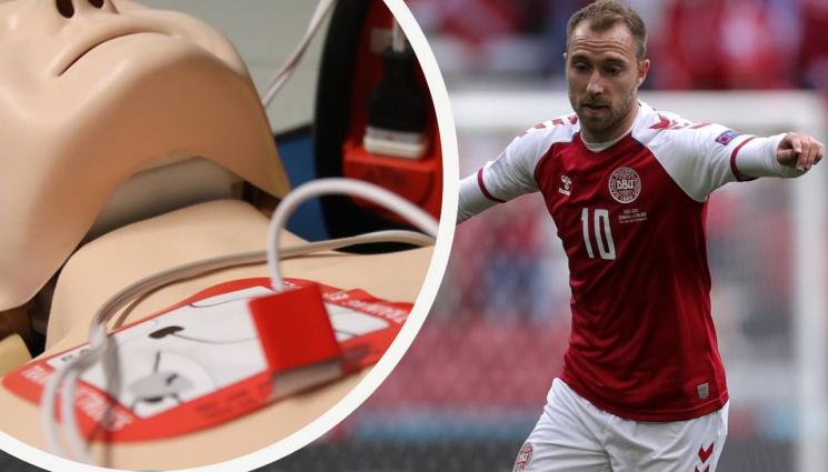 Ериксен дефибрилатор - Върнат от оня свят и с дефибрилатор на сърцето, Ериксен тръгна по ръба - тренира пак да рита футбол