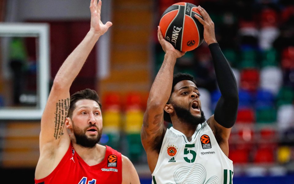 ЦСКА Москва победи гостуващия Панатинайкос (Гърция) с 97:77 (31:22, 22:16,