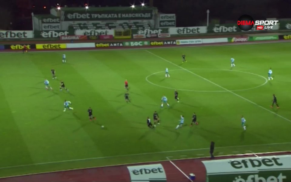 Отборът на Берое надви Славия с 2:1 в мач от