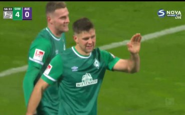 Вердер - Ерцгебирге Ауе 4:0 /репортаж/