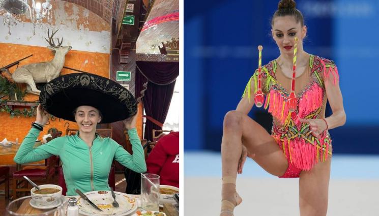 Боряна Калейн - Боряна Калейн сложи сомбреро, учи мексиканките на гимнастика