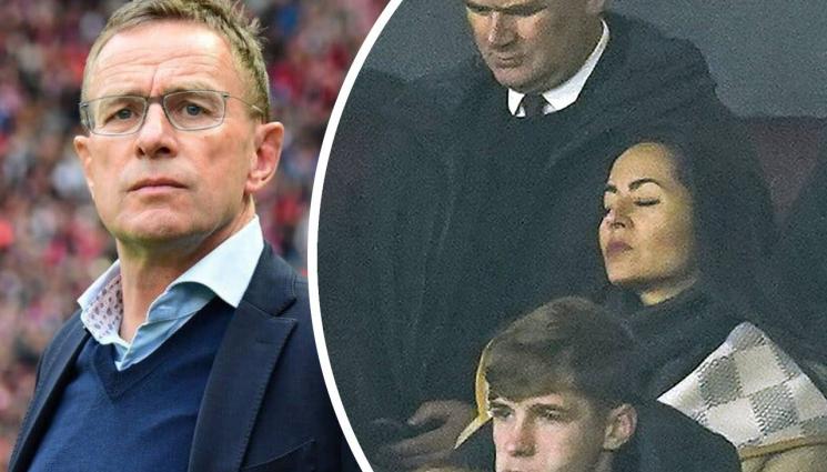 Рангник Флор - Ралф Рангник пази ревниво зашеметяващата си мексиканска любовница на „Олд Трафорд“