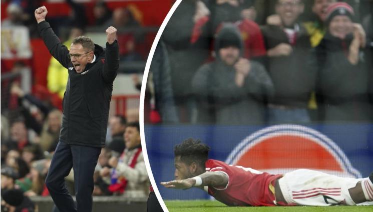 Рангник Фред - Свирепа бразилска тупалка носи сладки 3 точки в дебюта на Ралф Рангник в Ман Юнайтед