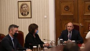 Румен Радев Корнелия Нинова