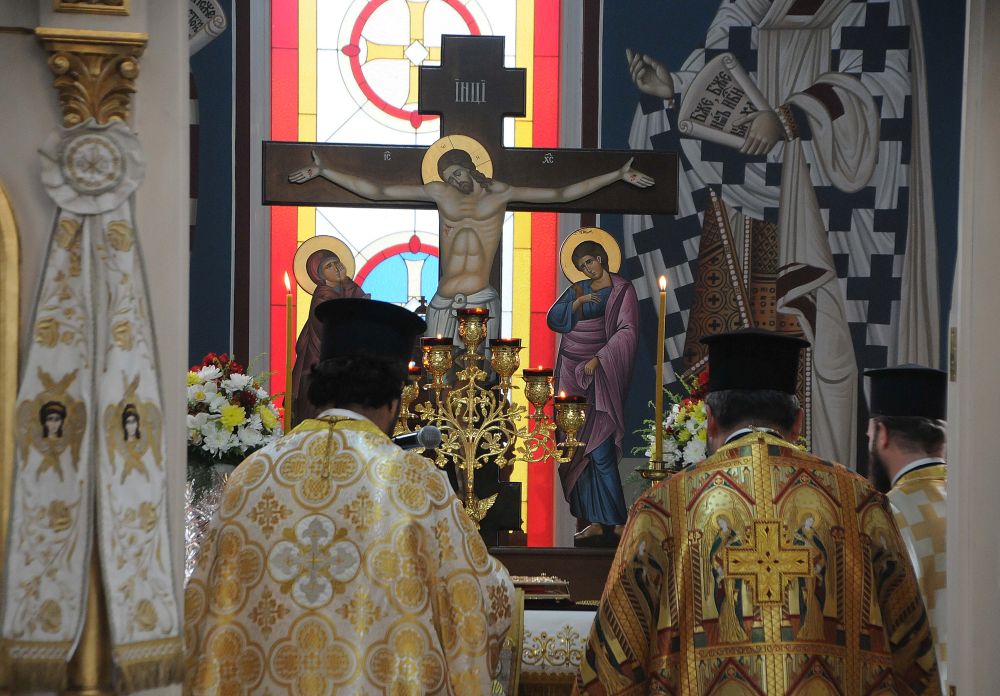 В Пловдив Светата архиерейска литургия бе водена от пловдивският владика митрополит Николай