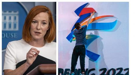 Джен Псаки бойкот Пекин 2022