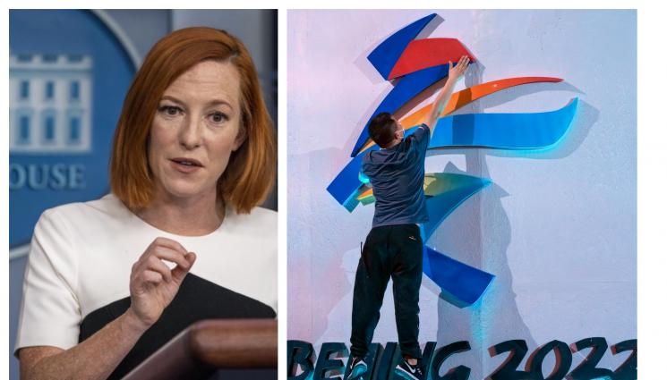 Джен Псаки бойкот Пекин 2022 - САЩ обявиха дипломатически бойкот на Зимната олимпиада в Пекин, Китай подскочи и се закани