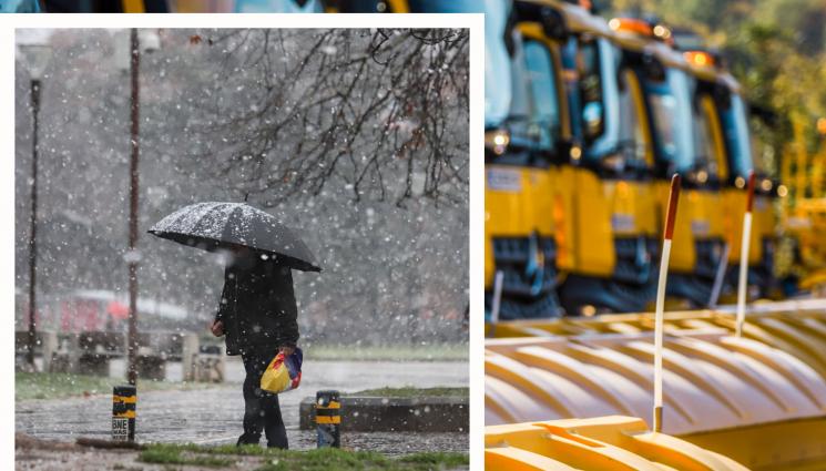 сняг - Вторият сняг не е изненада: Столична община пусна 168 снегорина