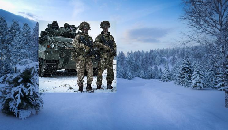 британски войници - Военен съди Великобритания за 860 000 паунда – бил на зимна мисия в Естония, замръзнал, заеква и не може да си намери работа