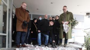 ГЕРБ с демонстрация в защита на в Труд